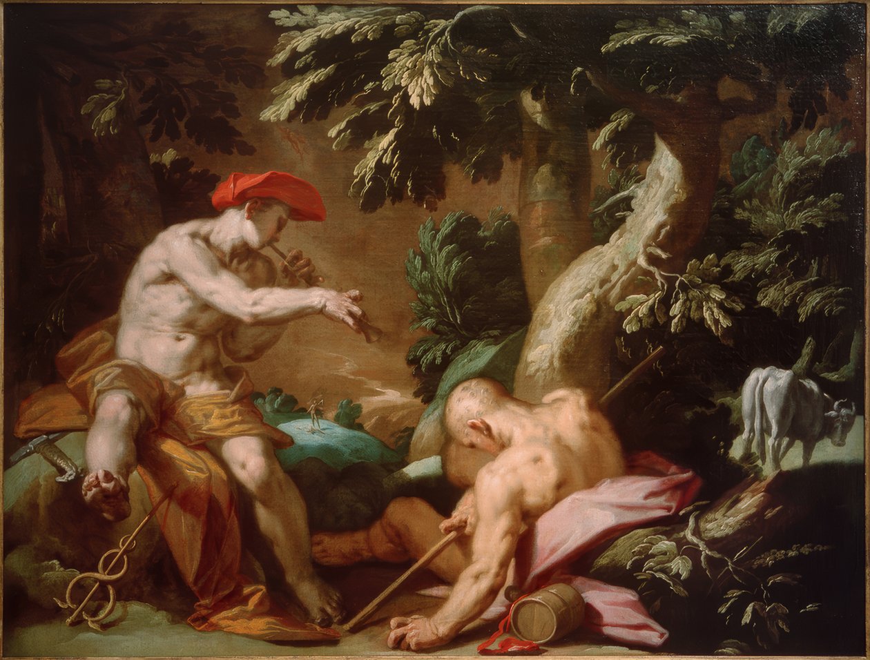 Mercurio, Argo e Io da Abraham Bloemaert