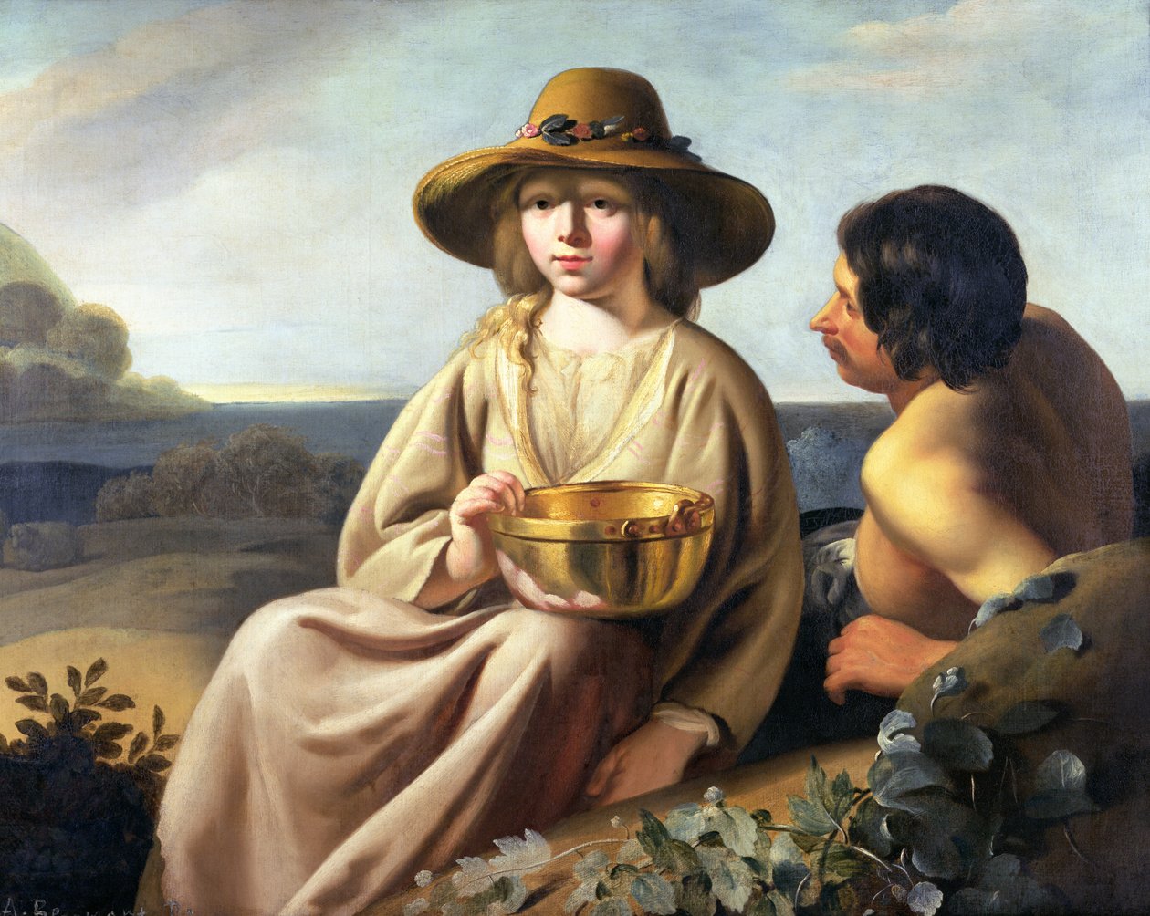 Pastore e Pastorella da Abraham Bloemaert