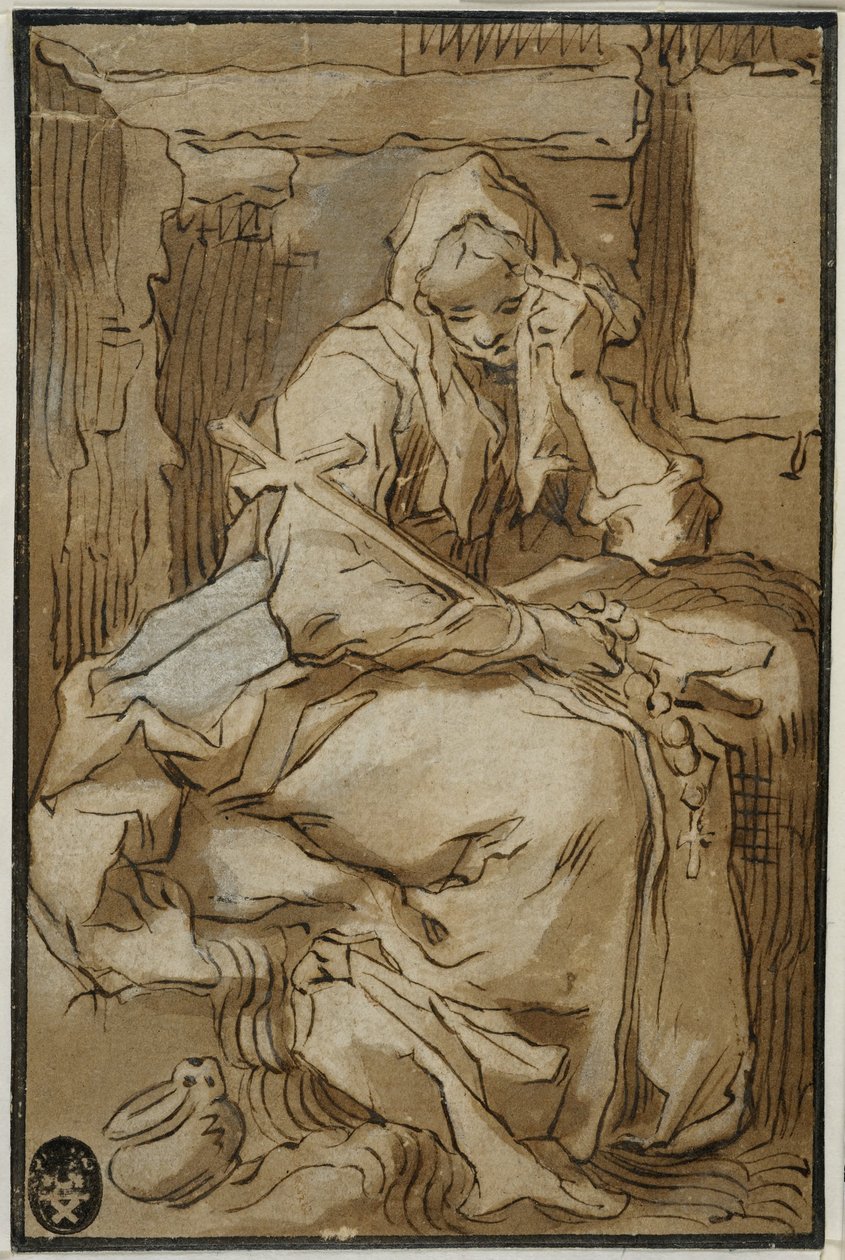 Santa Thais da Abraham Bloemaert