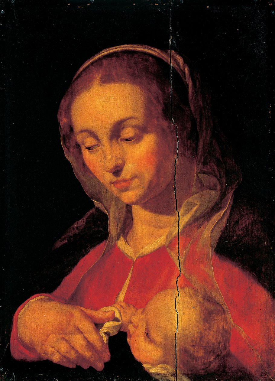 Vergine e Bambino da Abraham Bloemaert