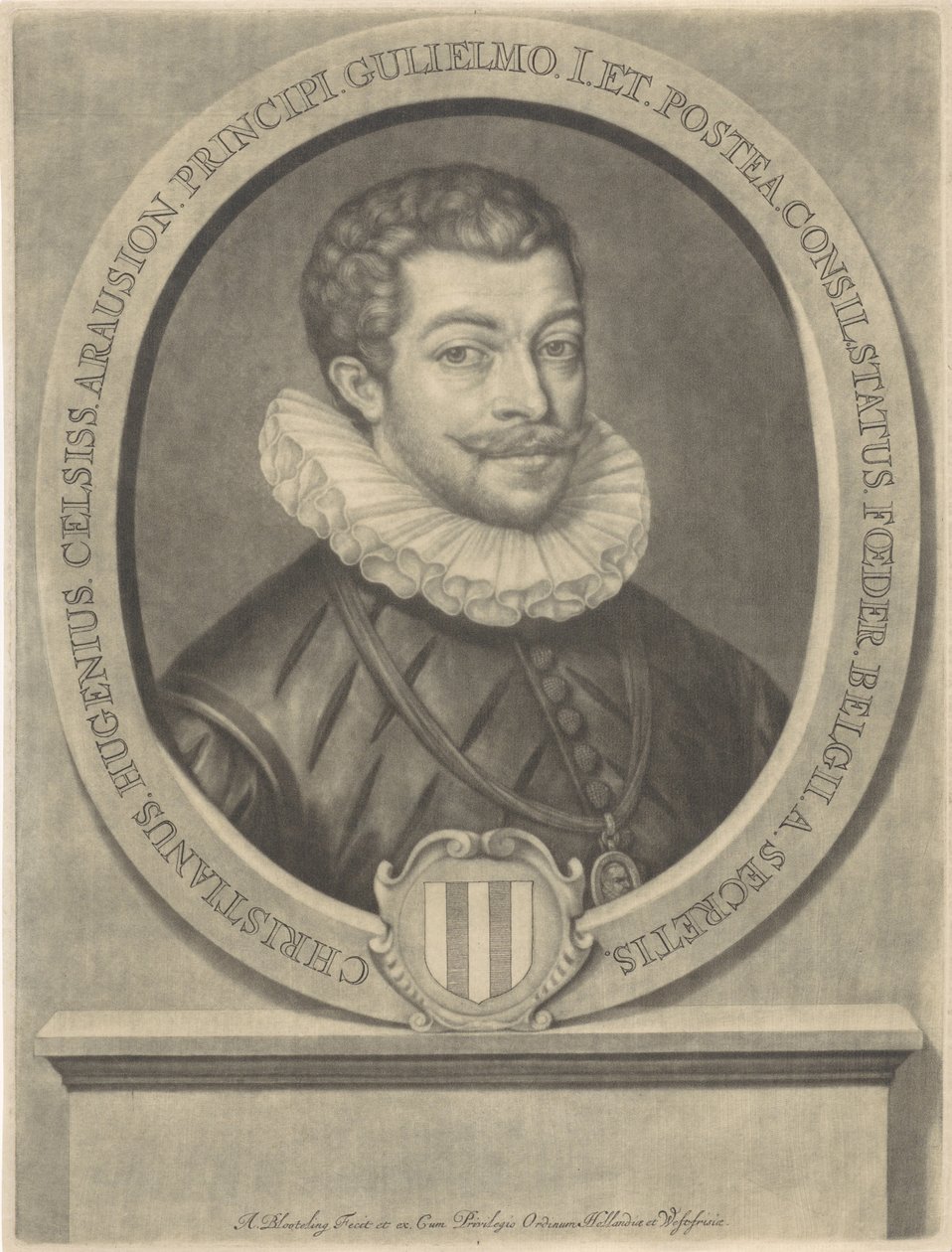 Ritratto di Christiaan Huygens da Abraham Bloteling