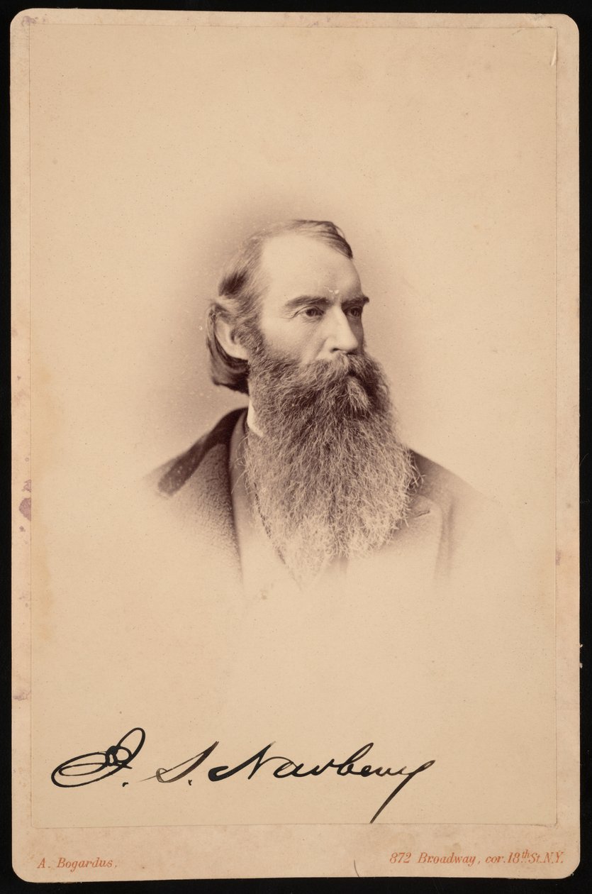 Ritratto di John Strong Newberry 1822-1892, Tra il 1876 e il 1887 da Abraham Bogardus