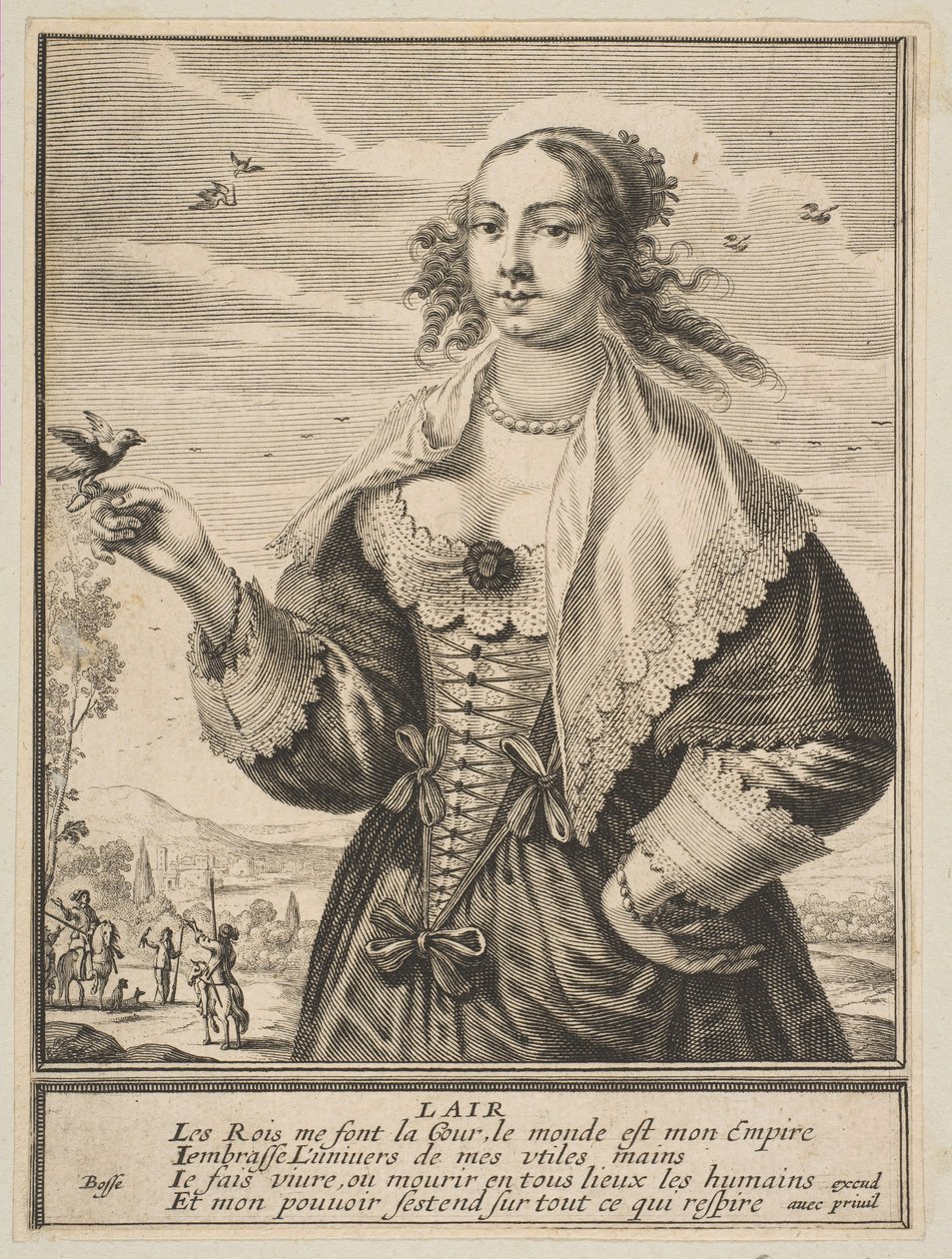 Aria, 1630 da Abraham Bosse