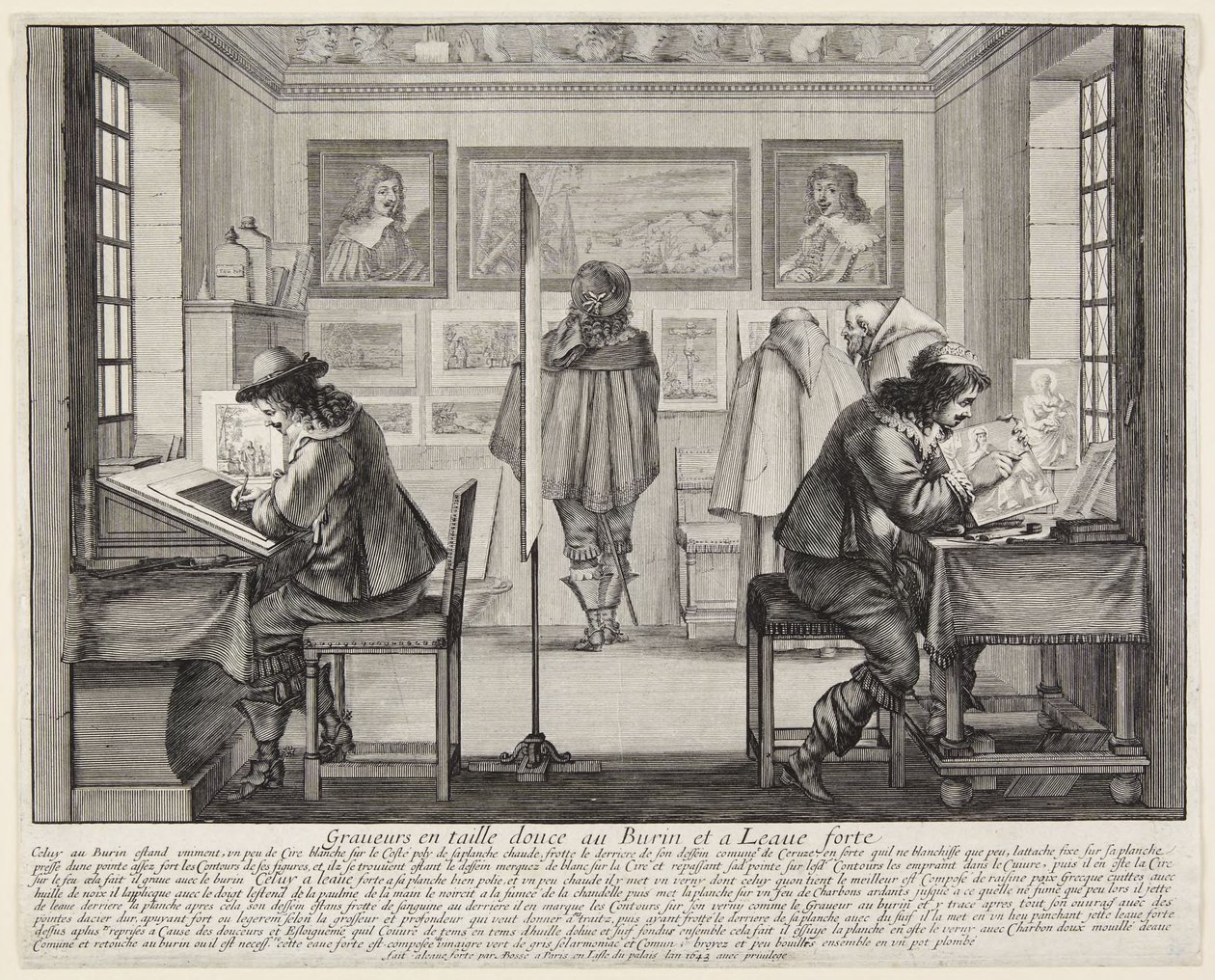 Incisori su rame e acquafortisti da Abraham Bosse