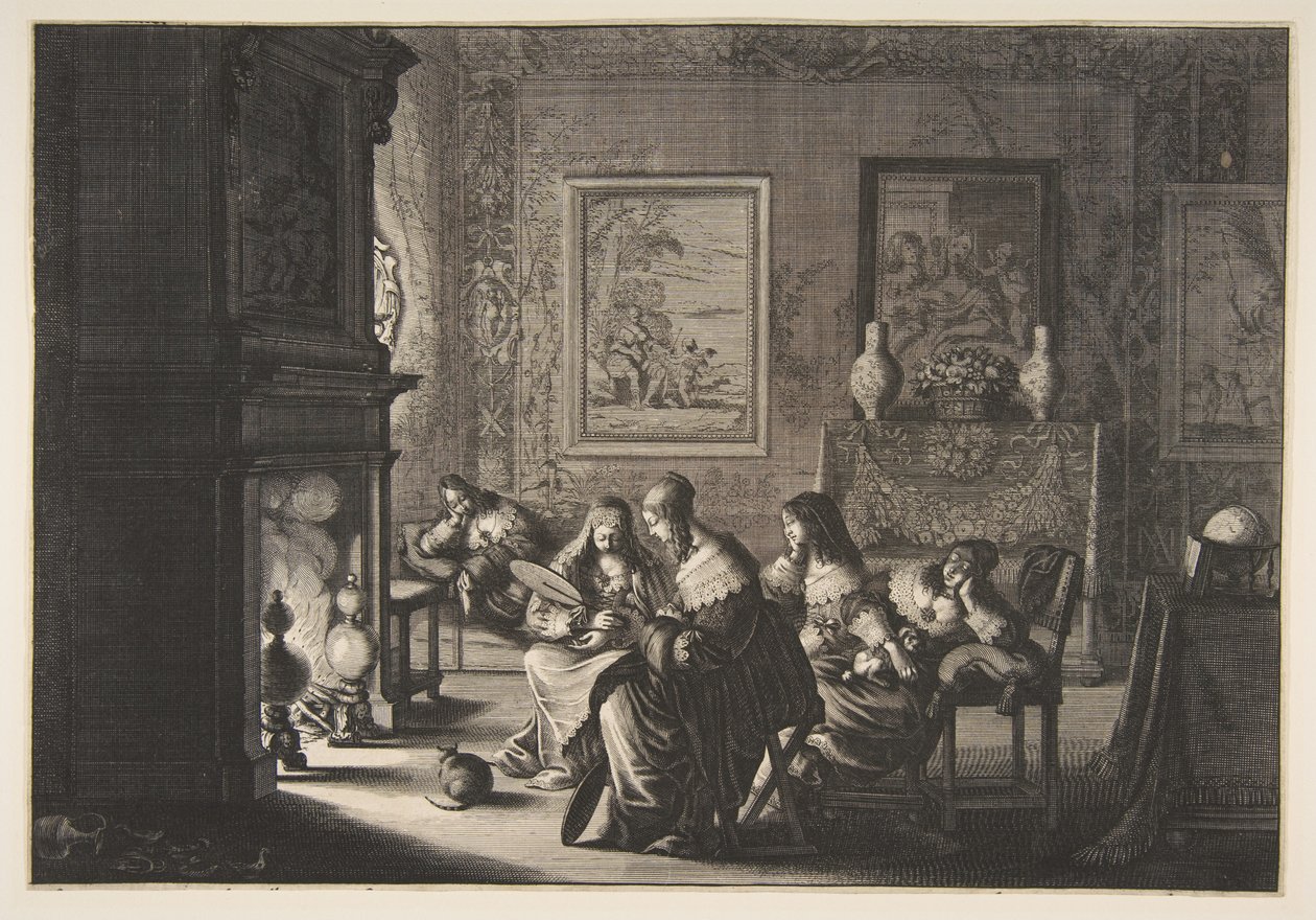 Foolish Virgins Sleeping (Le vergini stolte dormono in attesa dell