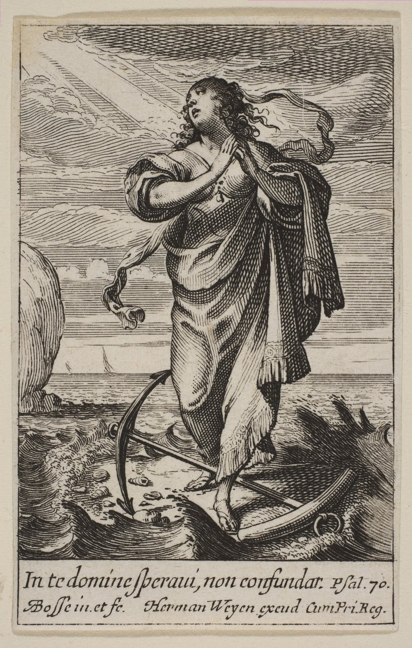 Speranza, 1636 da Abraham Bosse