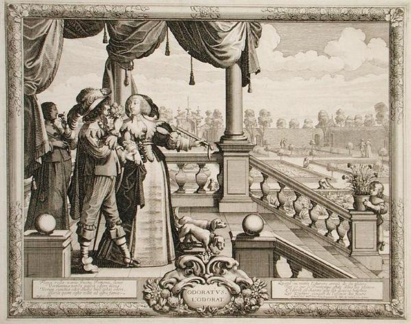 Primavera, c.1630-40 da Abraham Bosse