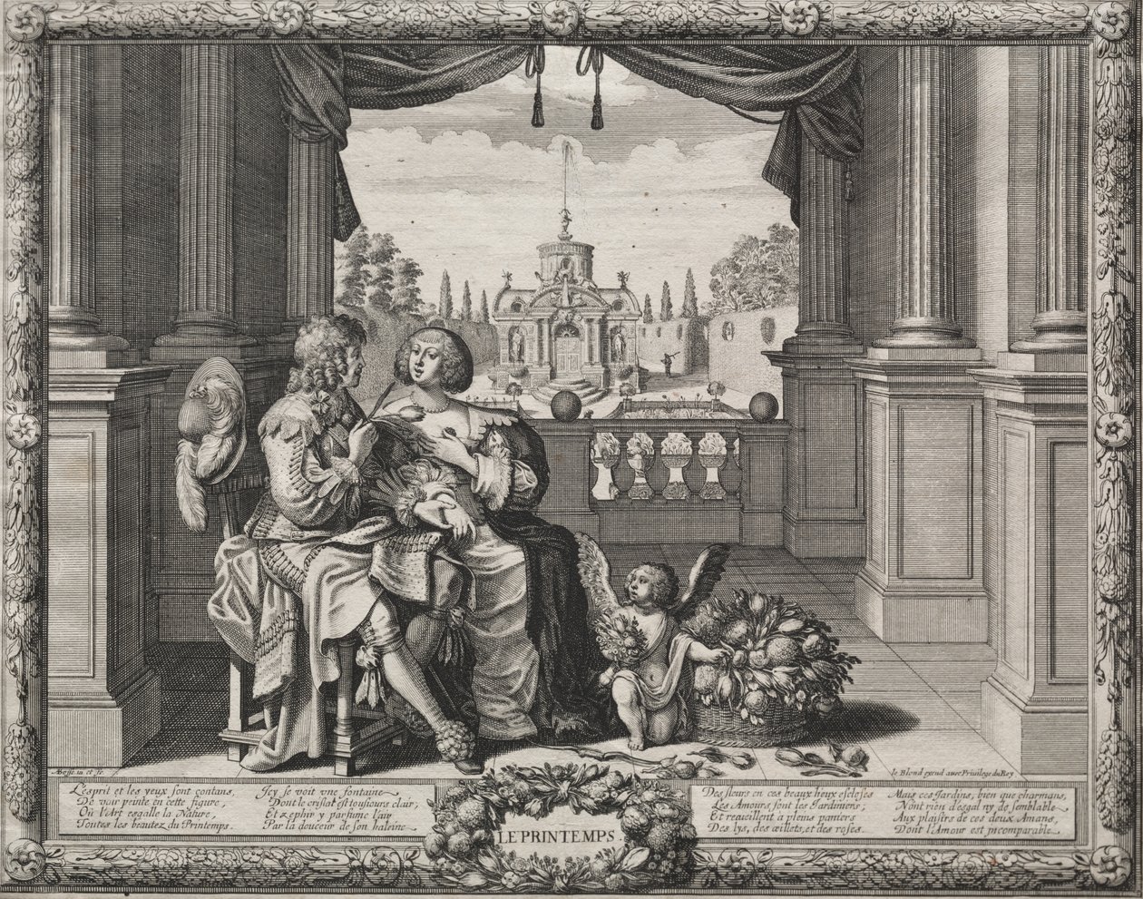 Le quattro stagioni da Abraham Bosse