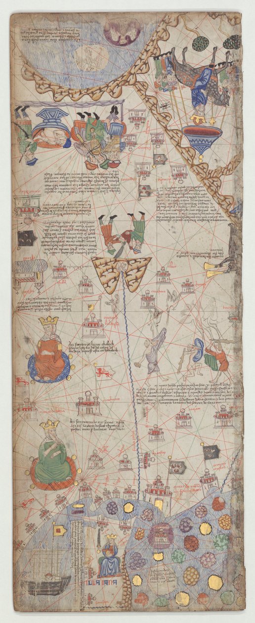 Atlante catalano, Foglio 11 da Abraham Cresques