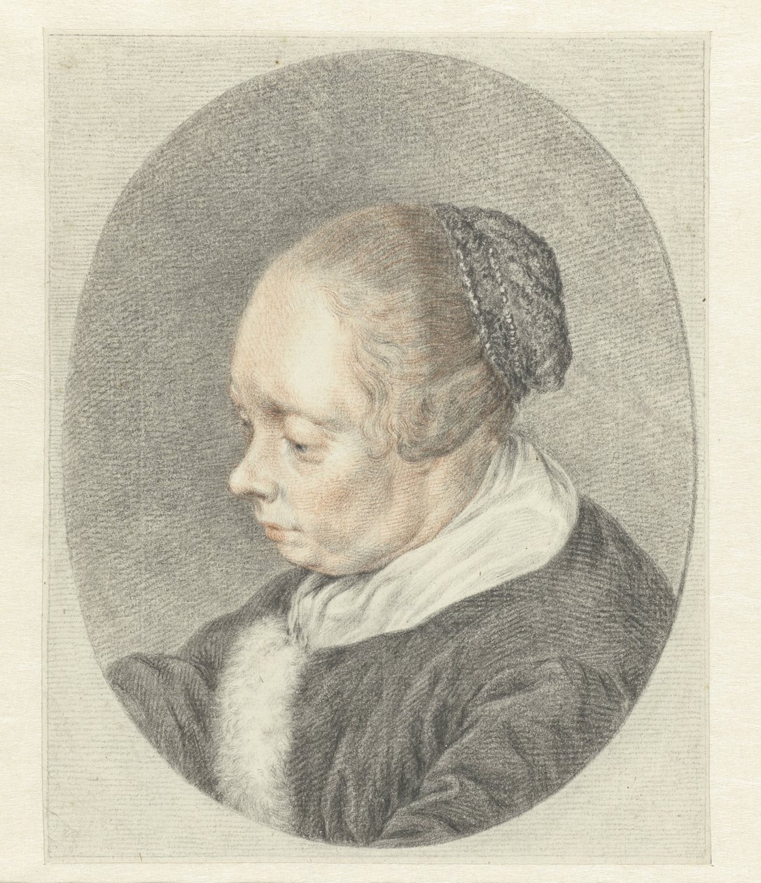 La filatrice (dettaglio) da Abraham Delfos