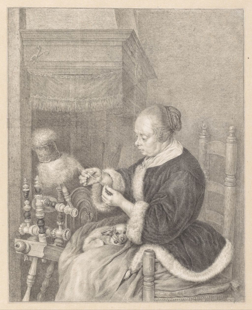 La filatrice da Abraham Delfos
