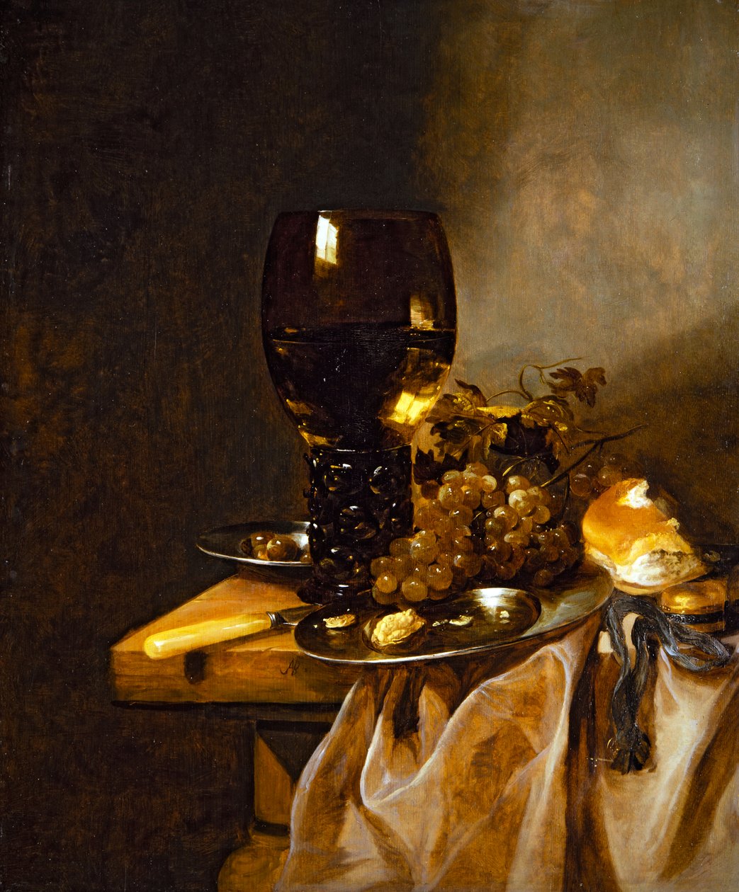 Natura morta con Roemer e frutta da Abraham Hendricksz van Beyeren