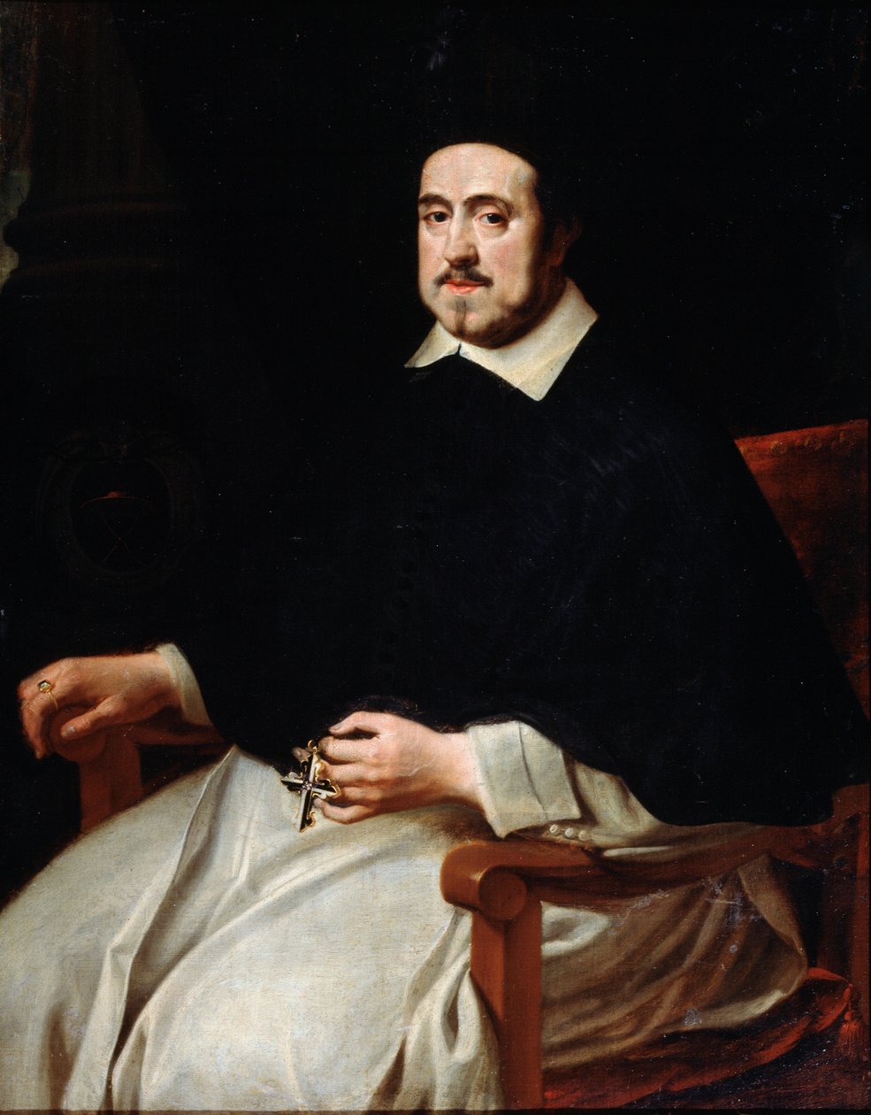 Ritratto del vescovo di Anversa Ambrosius Cappelus, XVII secolo da Abraham Jansz van Diepenbeeck