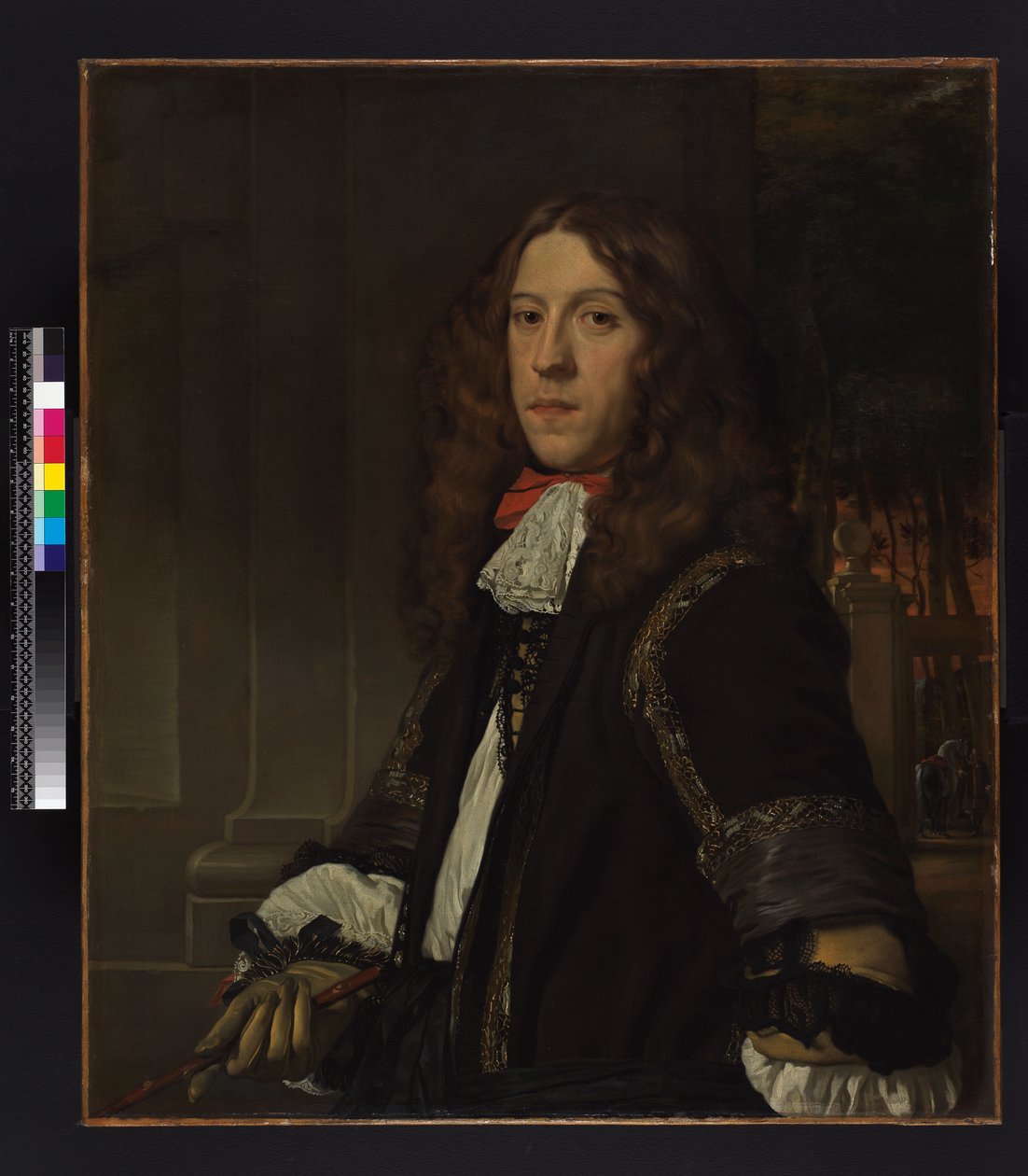 Ritratto di un uomo da Abraham Lamberts Jacobsz van den Tempel