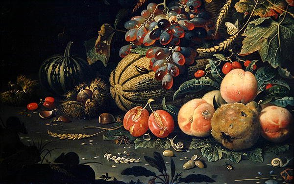 Frutta (dettaglio) da Abraham Mignon