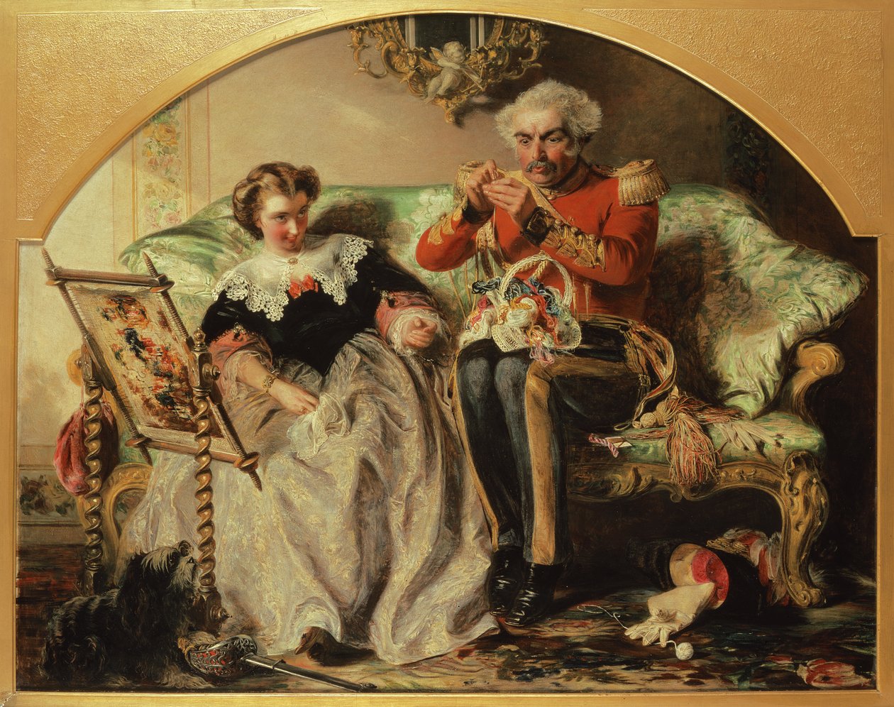 Il leone innamorato da Abraham Solomon
