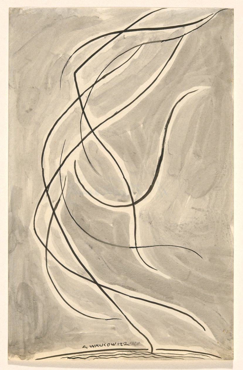 Astrazione di danza: Isadora Duncan da Abraham Walkowitz