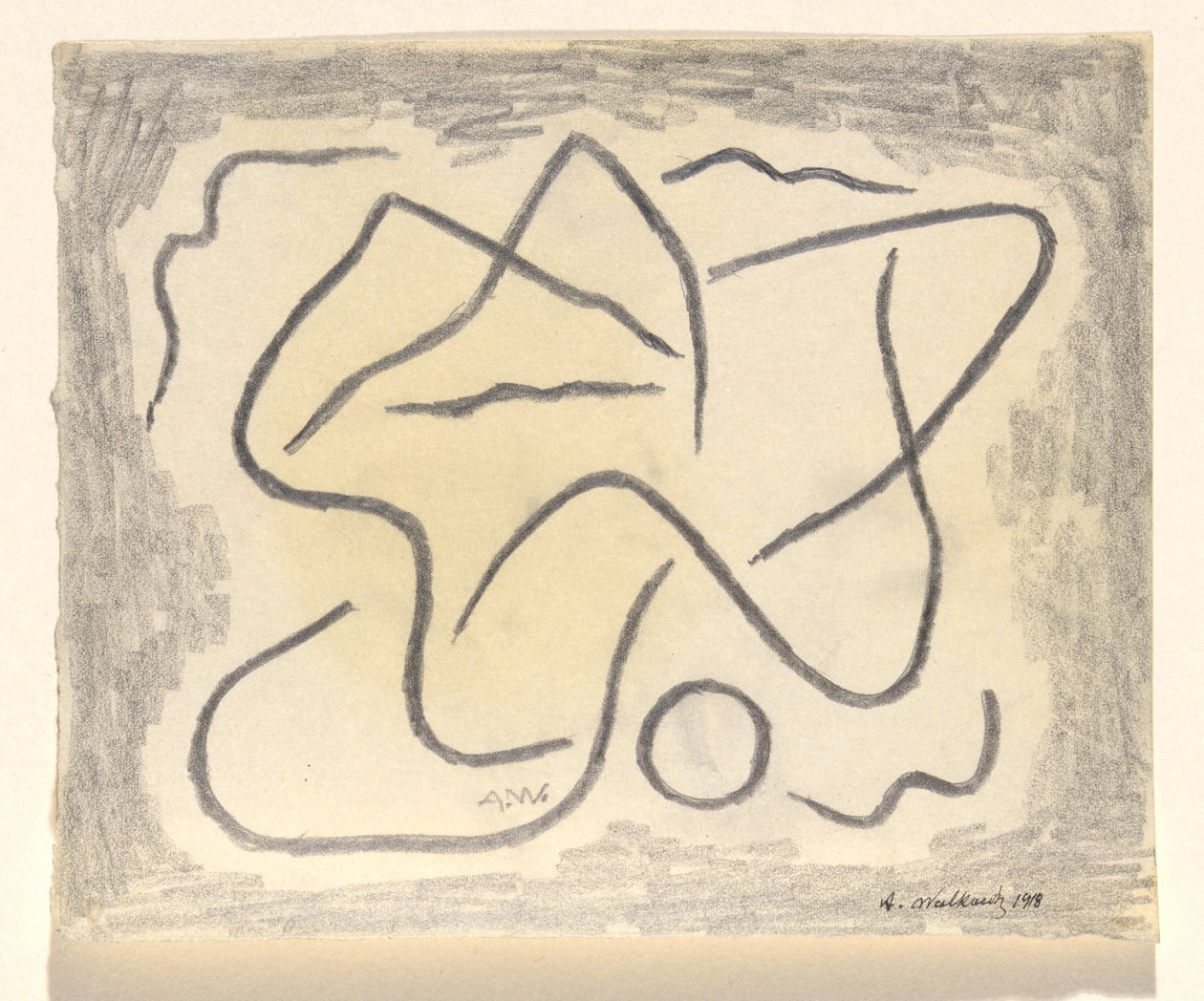 Linee Ritmiche: Astrazione da Abraham Walkowitz