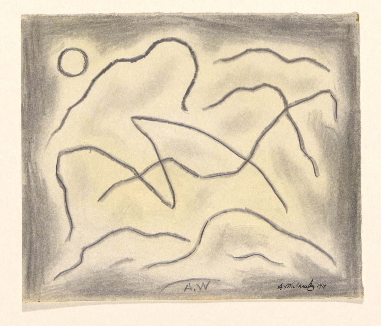 Linee Ritmiche: Astrazione della Danza da Abraham Walkowitz