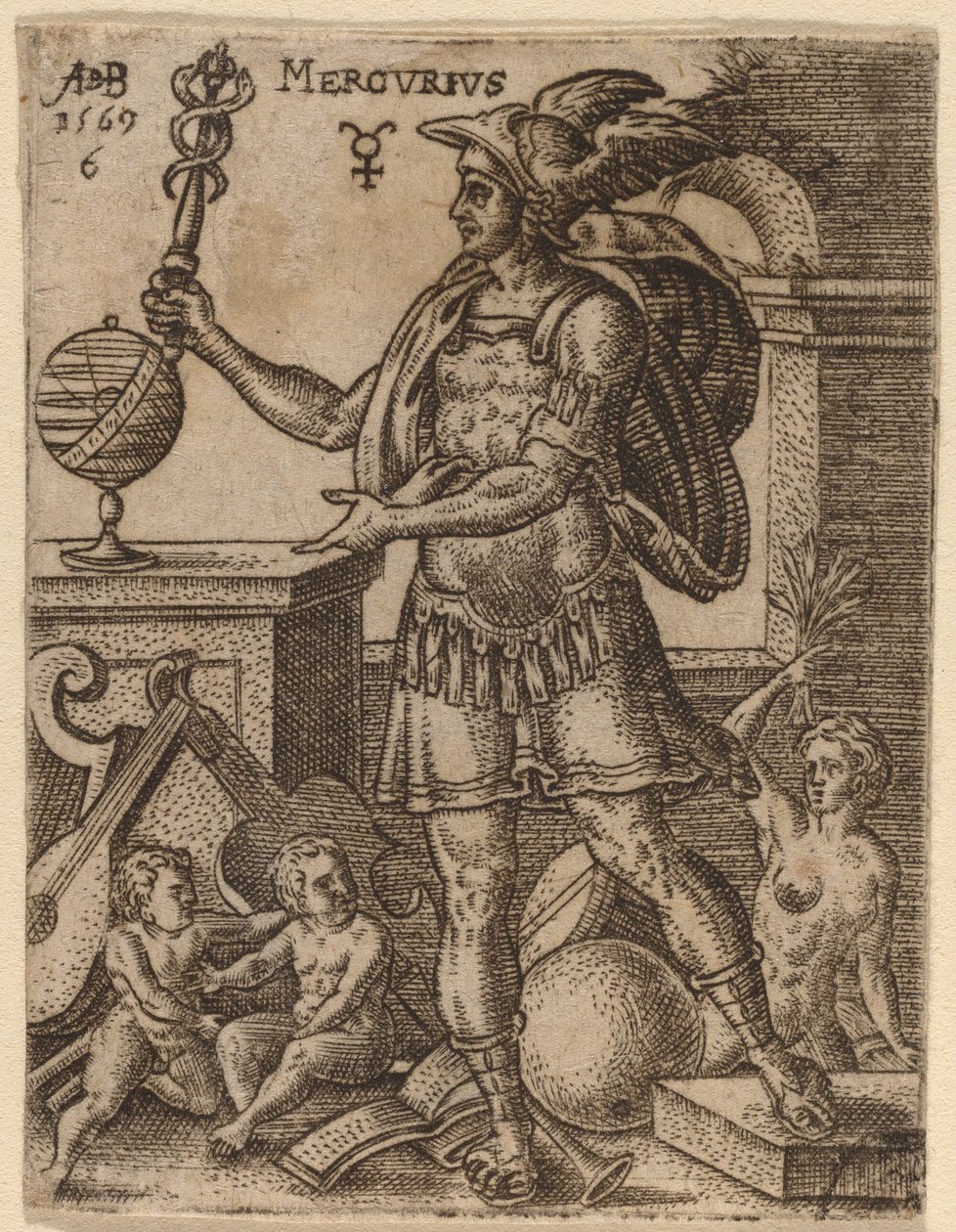 Mercurio da Abraham de Bruyn