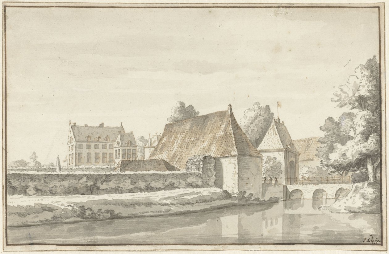 La Casa a Dort, presso Gorssel da Abraham de Haen (II)
