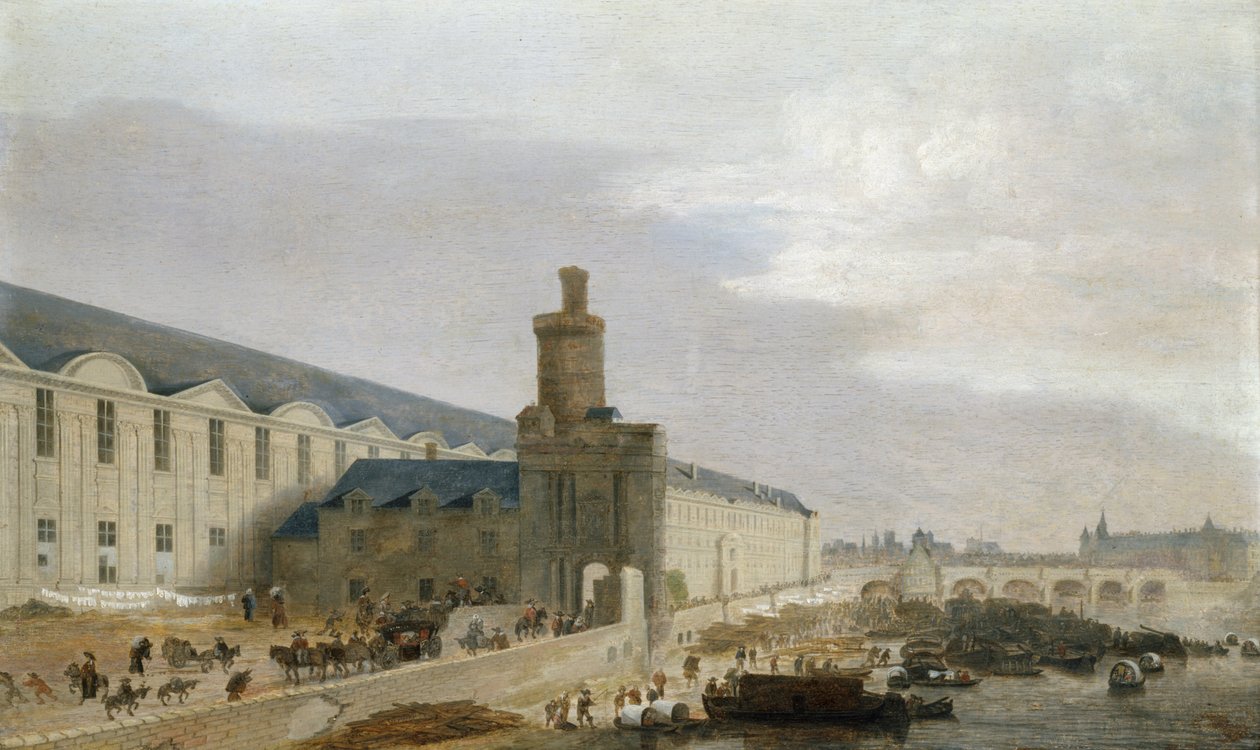La Grande Galleria del Louvre da Abraham de Verwer