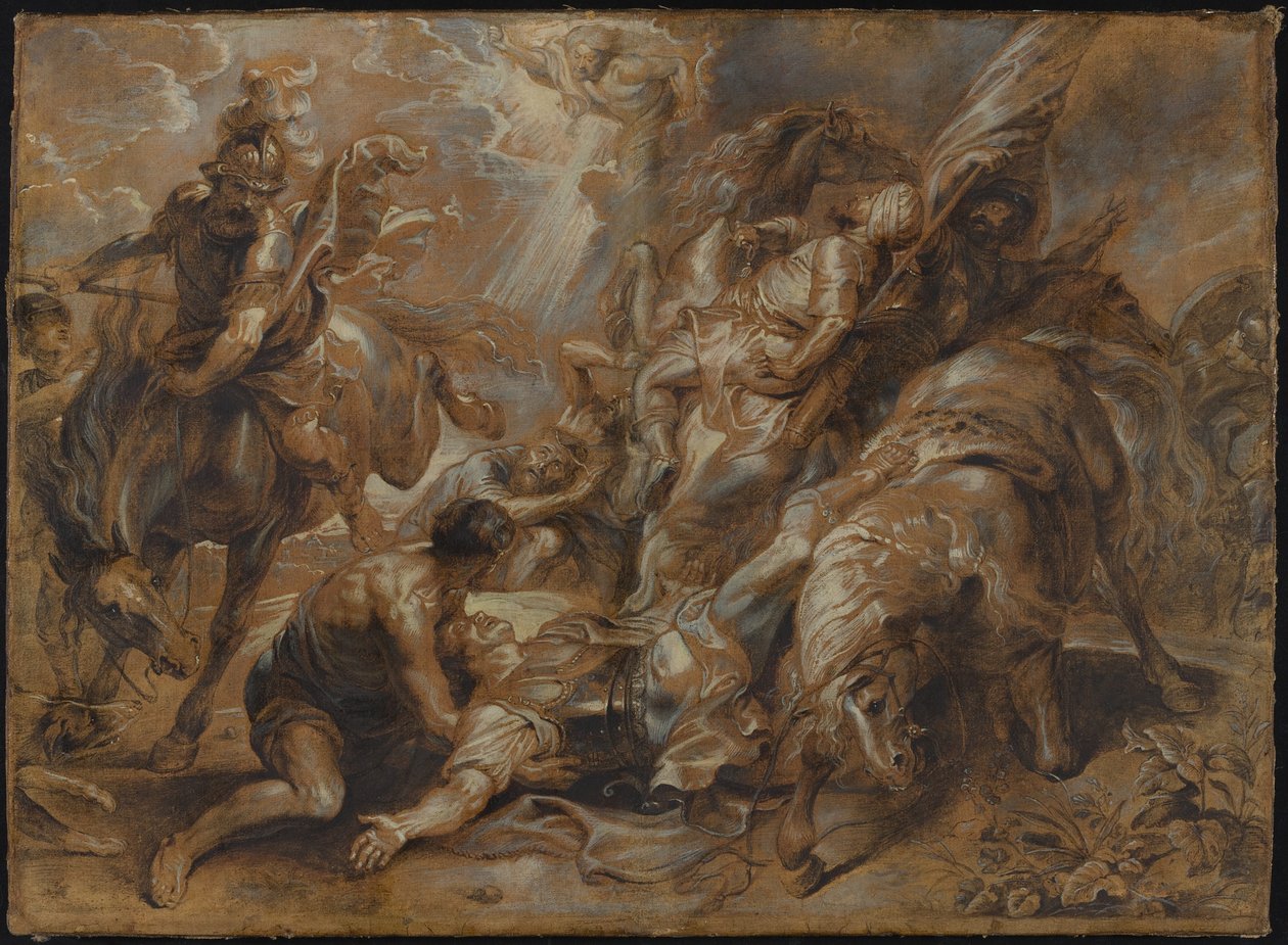 La conversione di San Paolo da Abraham van Diepenbeeck after Peter Paul Rubens