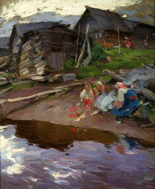 Di sera da Abram Efimovich Arkhipov