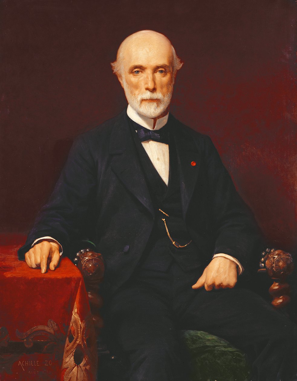 Louis-Charles de Saulces de Freycinet (1828-1923) 1880 da Achille Zo