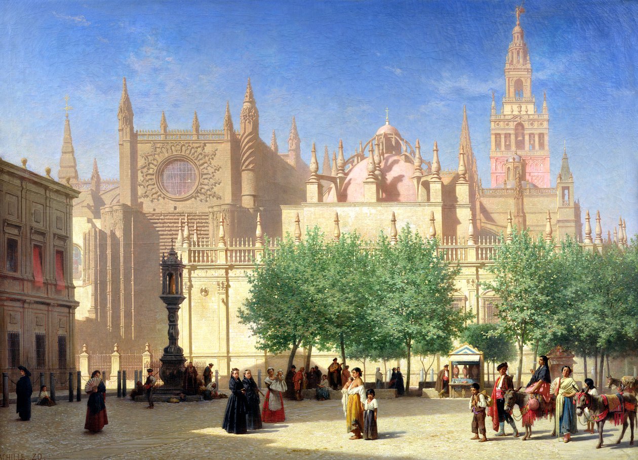 La cattedrale di Siviglia da Achille Zo