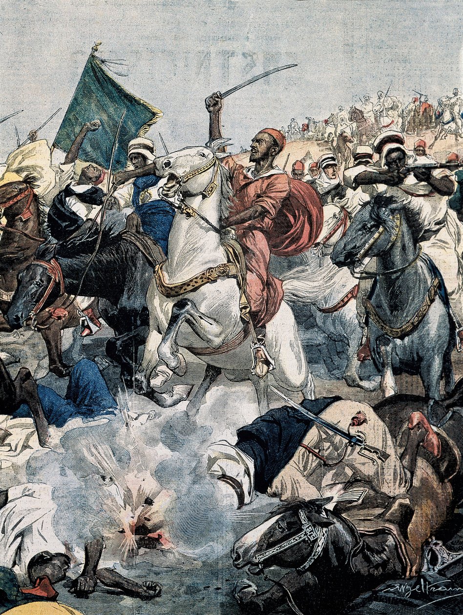 BELTRAME, Achille (1871-1945). Guerra in Marocco. I ribelli attaccano di nuovo Casablanca, ma vengono uccisi dall