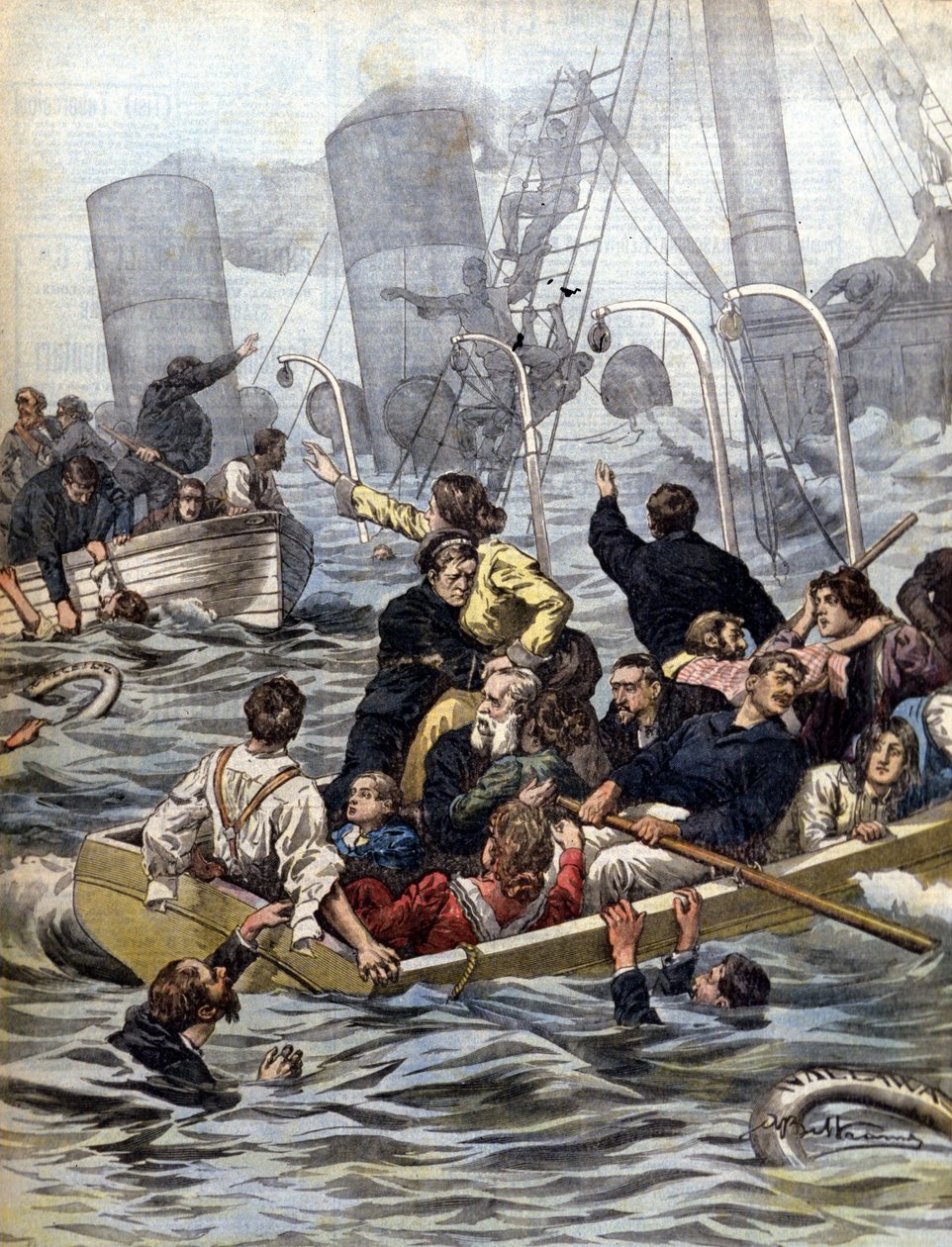 I drammi marittimi: il naufragio del piroscafo Wallawalla carico di cercatori d
