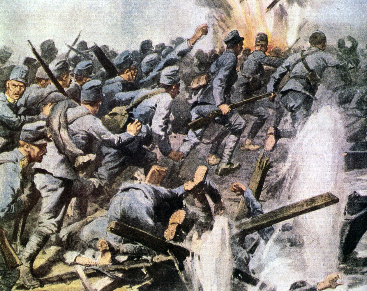 Offensiva di Vittorio Veneto: la ritirata austriaca in un