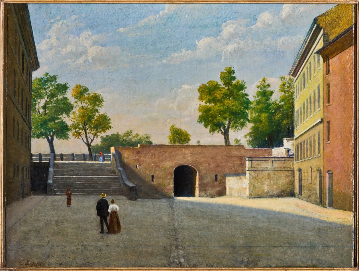 Porta Bologna a Modena da Achille Boschi