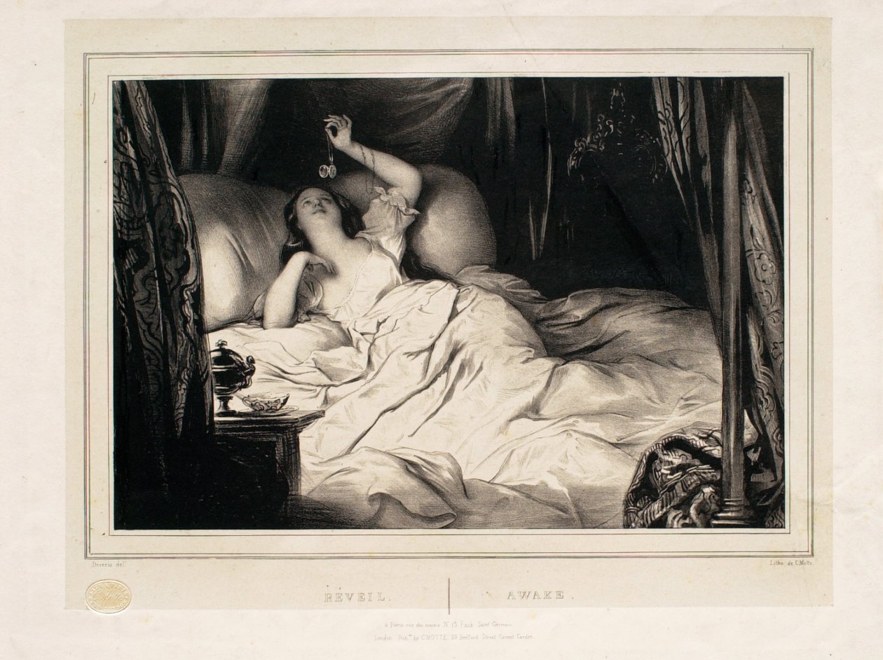 Awake (Risveglio) da Achille Devéria