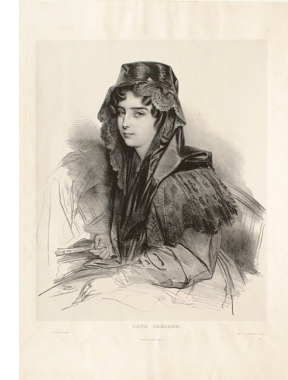 Dona Damiana da Achille Devéria