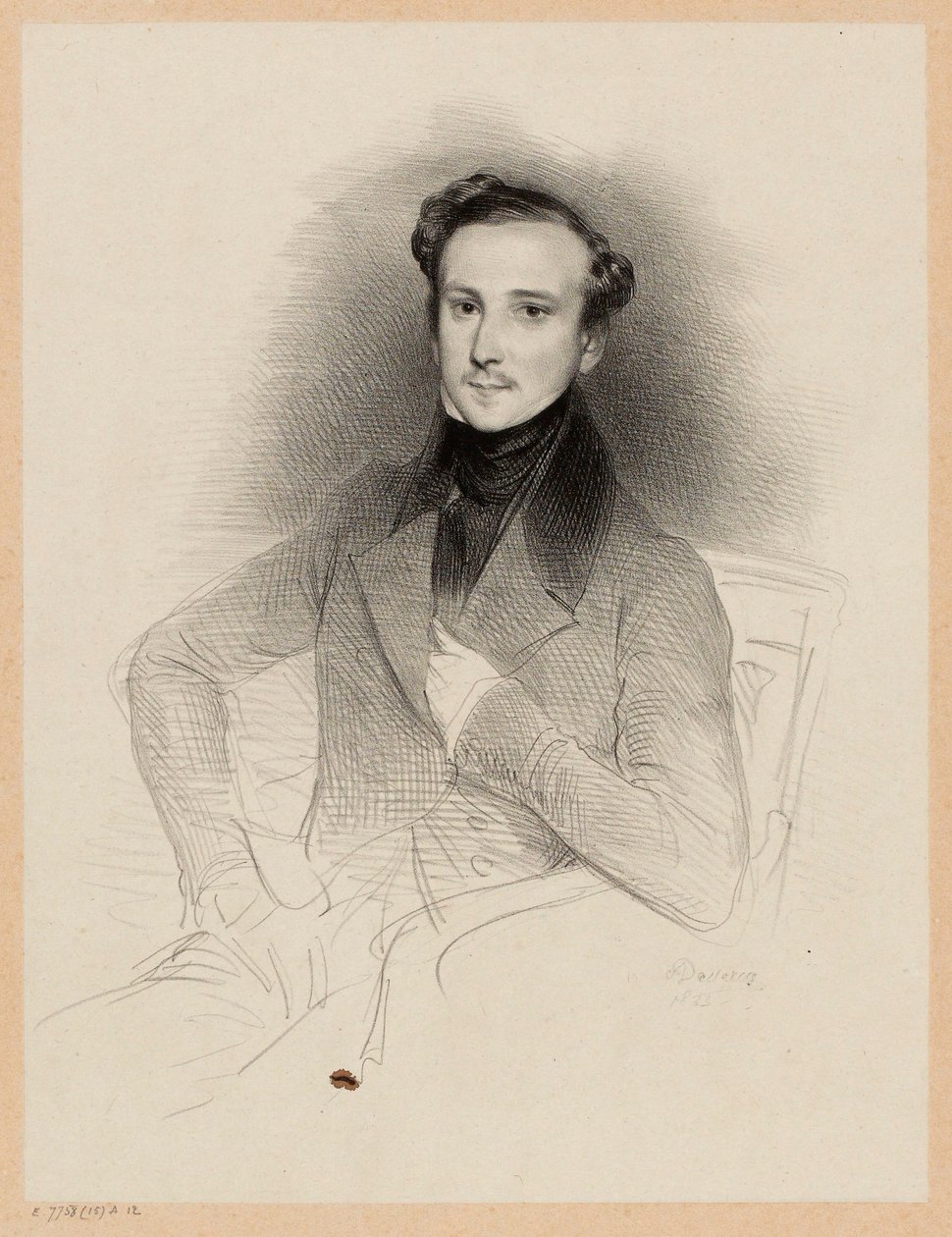 Ritratto di de Savigny da Achille Devéria