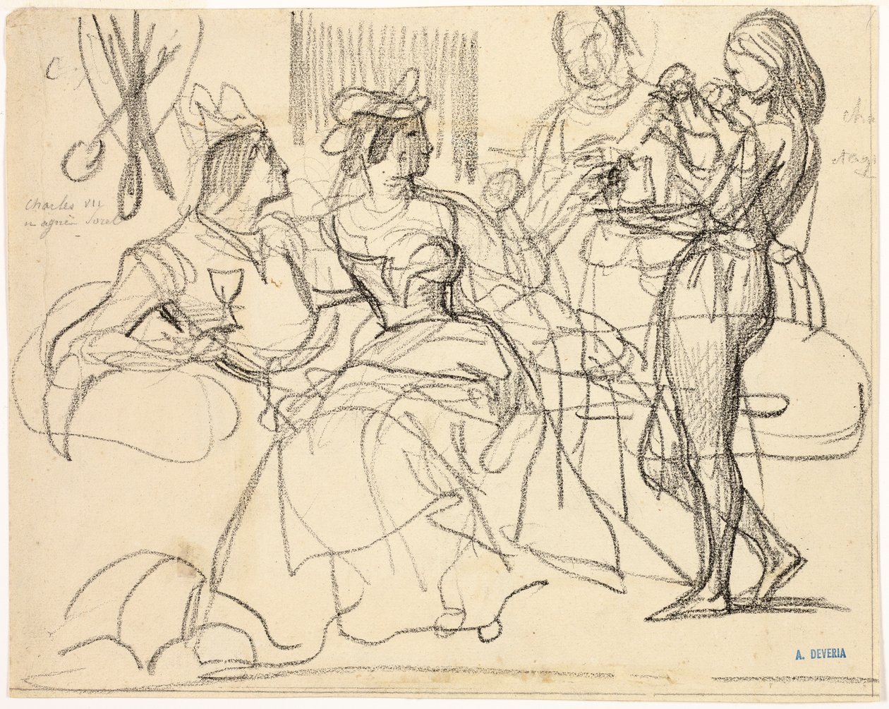 Studio da Achille Devéria