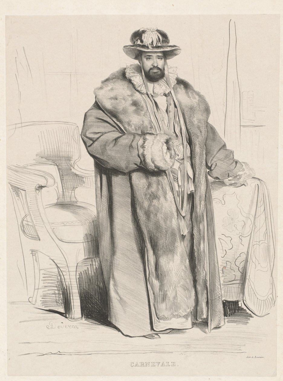 Carnevale da Achille Devéria