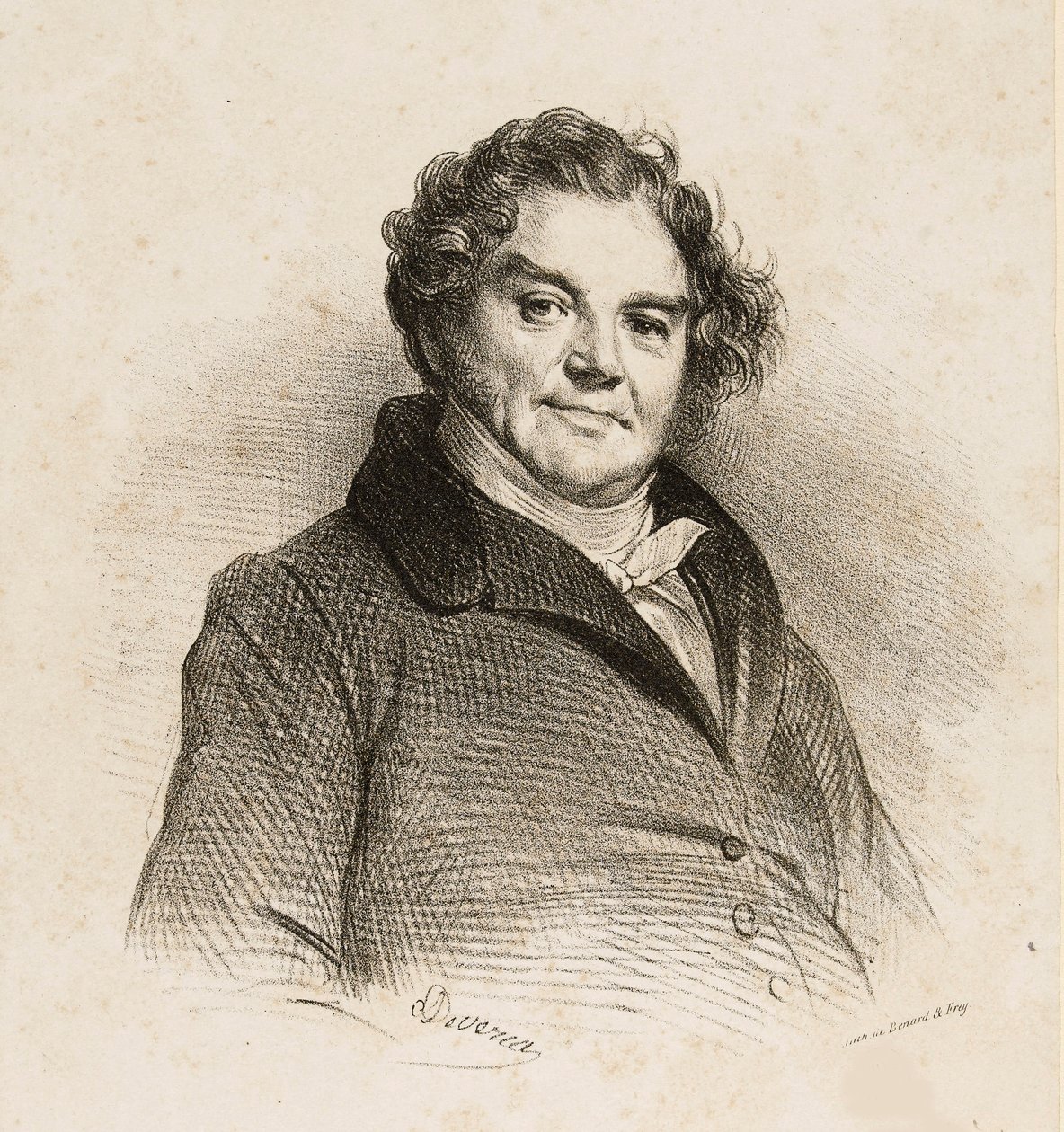 Ritratto di Eugène François Vidocq 1775-1857, c. 1828 da Achille Devéria