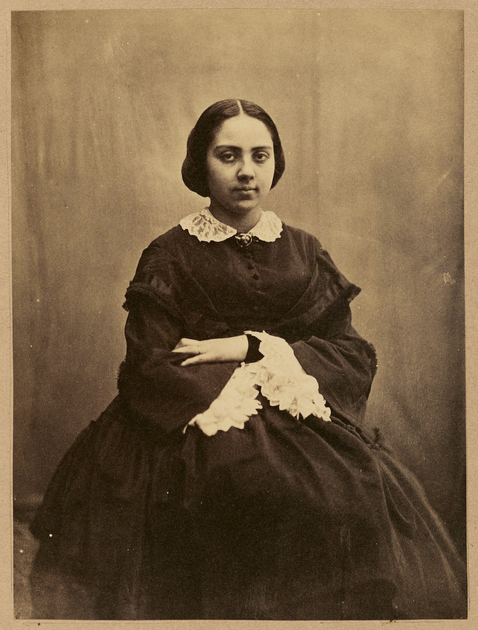 [Ritratto di una giovane donna, probabilmente Cécile Devéria]. da Achille Devéria