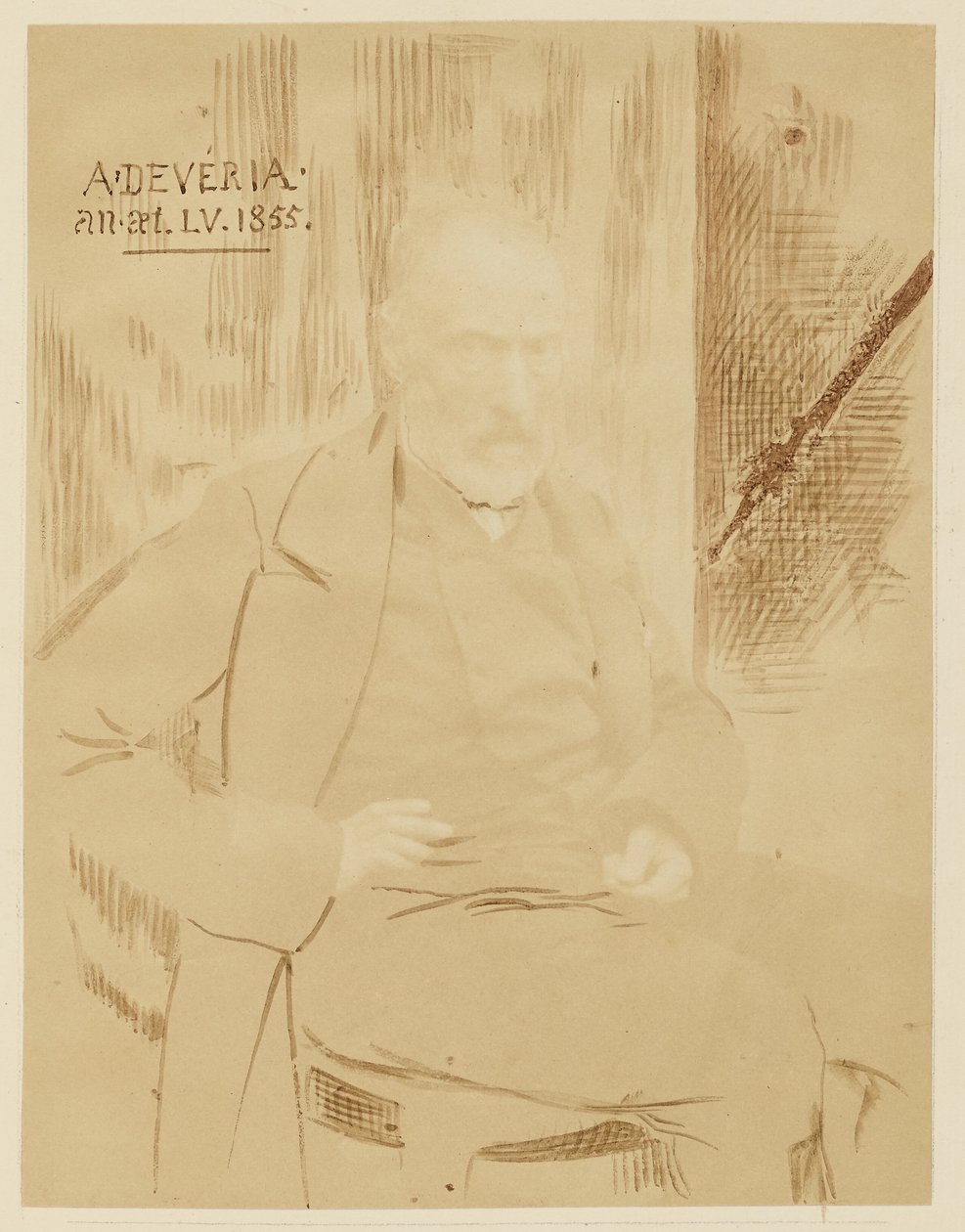 [Ritratto o autoritratto di Achille Devéria]. da Achille Devéria