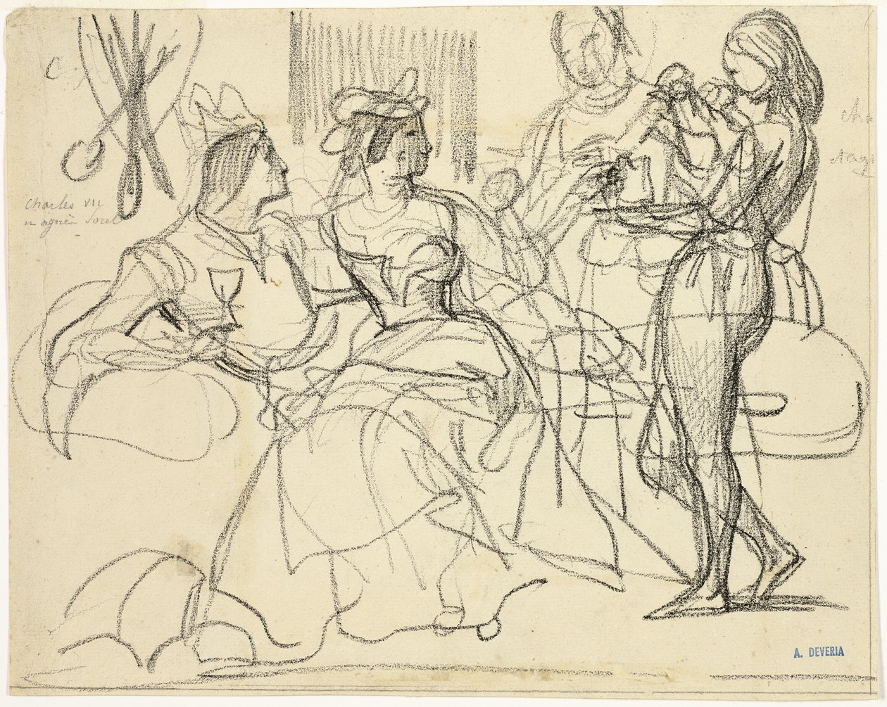 Studio da Achille Devéria