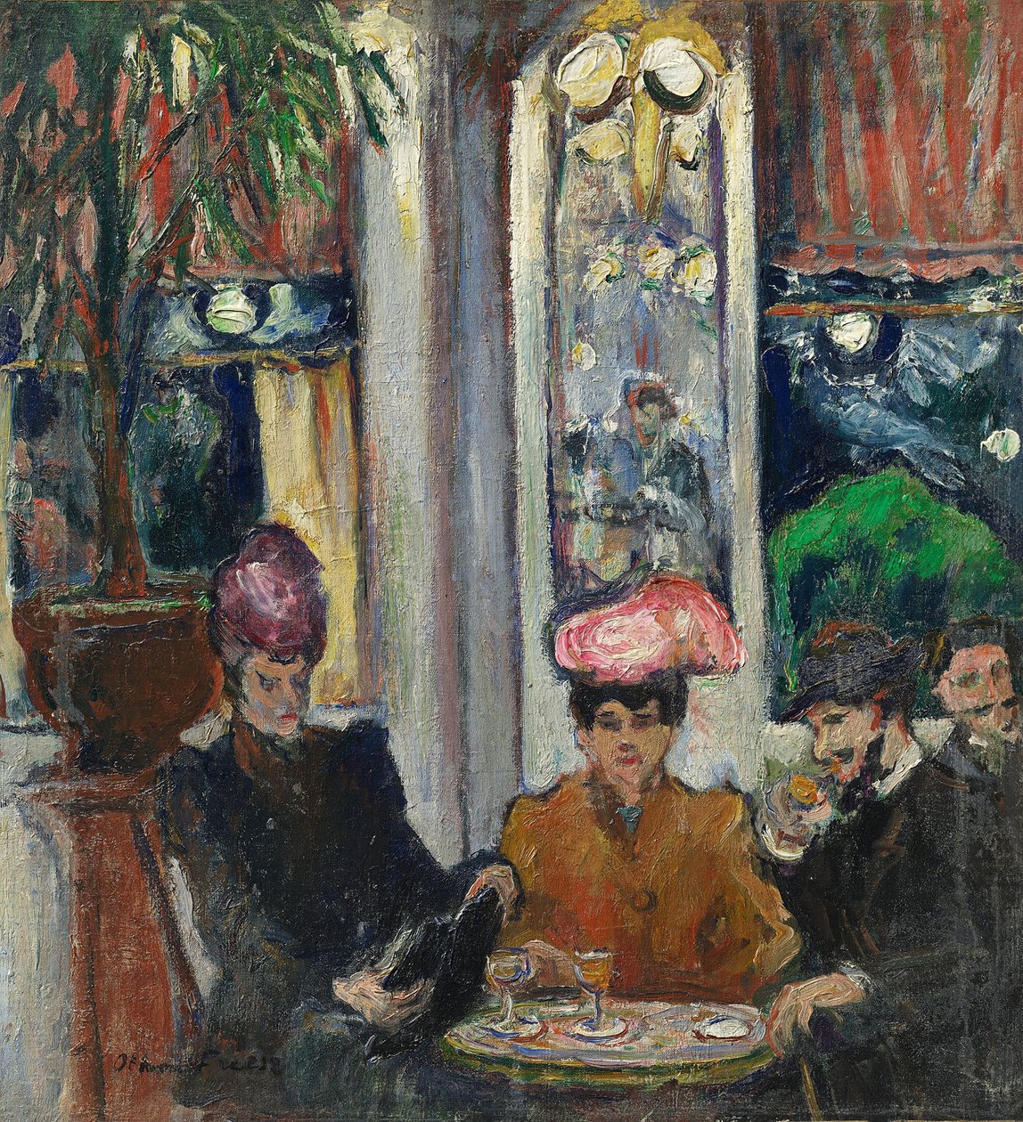Scene in a Parisian Brasserie da Achille Emile Othon Friesz