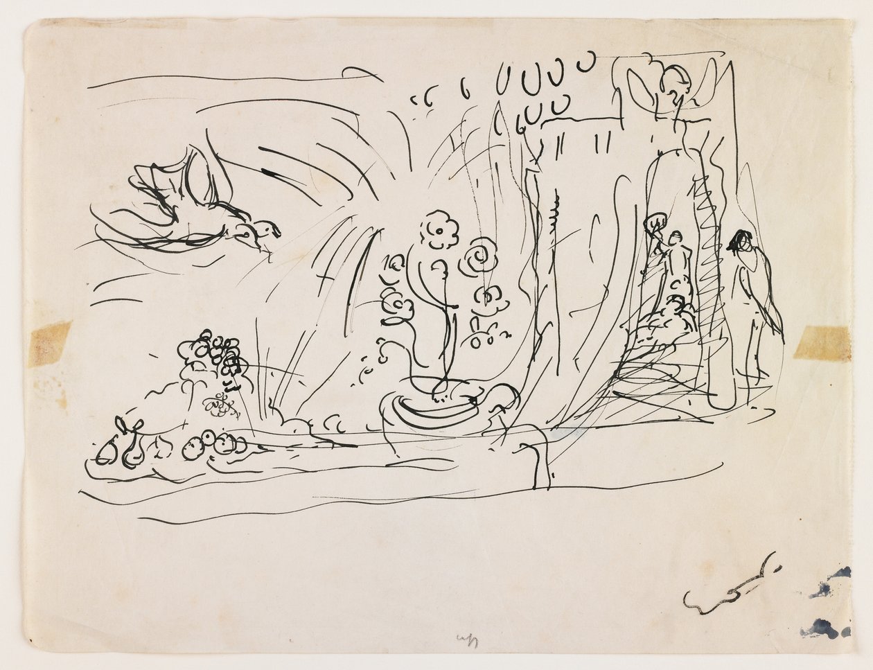 Natura morta con fiori da Achille Emile Othon Friesz