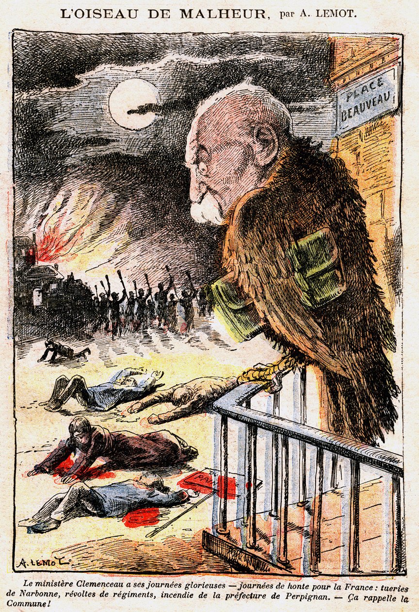 Georges Clemenceau in Le Pèlerin da Achille Lemot