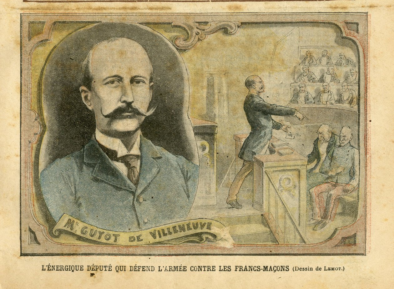 Illustrazione di Achille Lemot in Le Pelerin da Achille Lemot