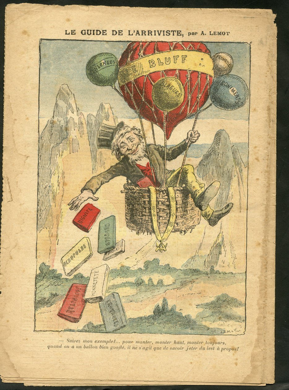 Illustrazione di Achille Lemot in Le Pelerin da Achille Lemot