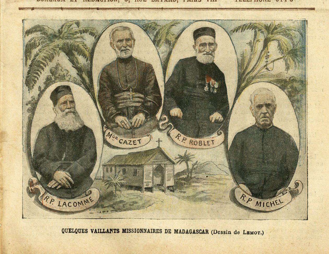 Illustrazione di Achille Lemot in Le Pelerin da Achille Lemot