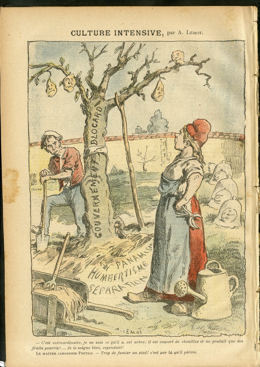 Illustrazione di Achille Lemot in Le Pelerin da Achille Lemot